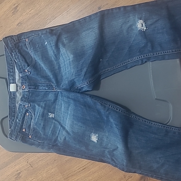 Banana Republic 31 Straight Leg Distressed jean - Picture 2 of 6